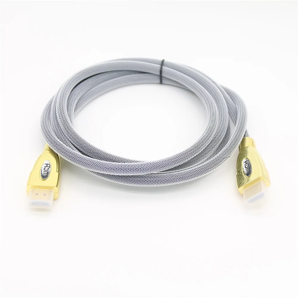 HDMI кабель видео кабели позолоченный 1 4 1080P 3D для HDTV сплиттер коммутатор 0 5 м 2 3 10 12 15