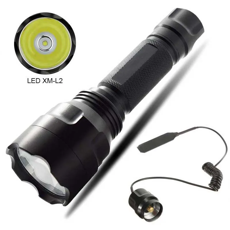 Супер яркий фонарь Wasafire 6000 люмен светодиодная вспышка 5 режимов освещения