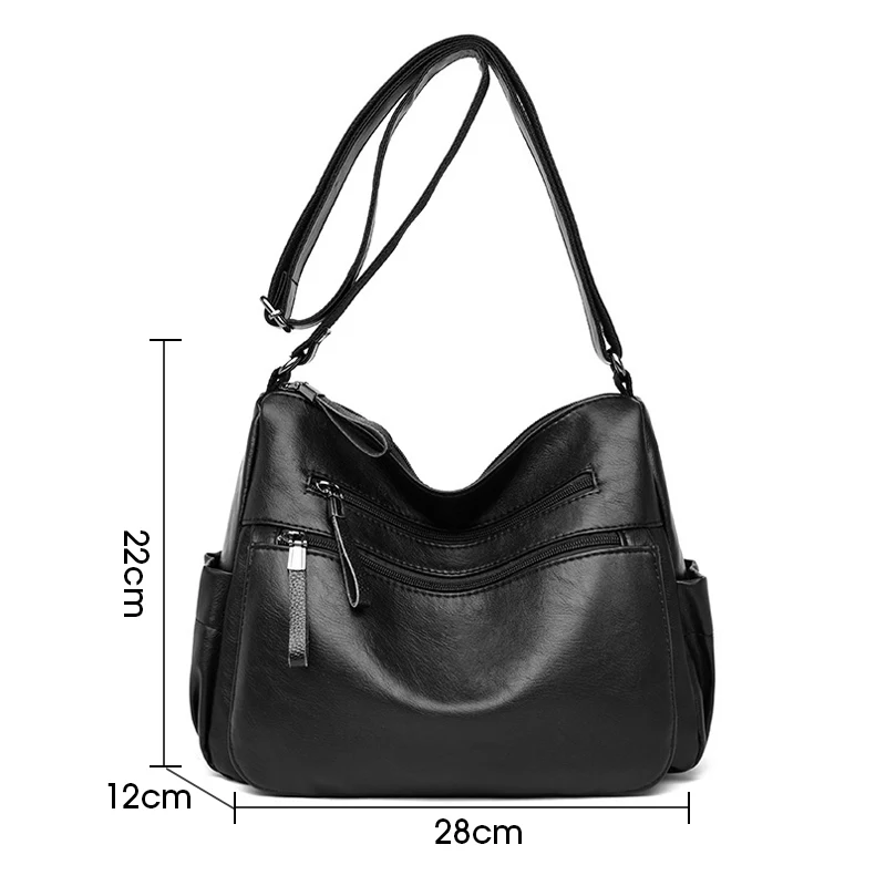 2020 Women Shoulder Pu Leather Bags High Quality Crossbody Purse Ladies Messenger Handbag for Bag Sale with Free Shipping | Багаж и сумки