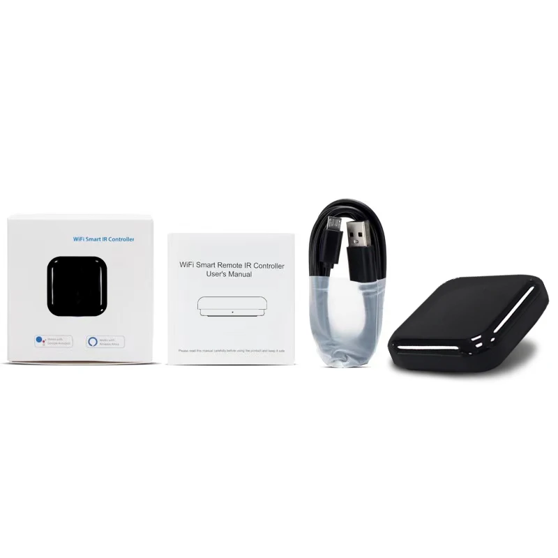 

Infrared universal remote control Control all IRdevices from smart phone and voice Automate Facilitate your home life