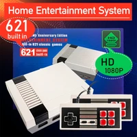 retro consoles video game machine mini hd classic red and white machine with built in 621 games retro tv game players