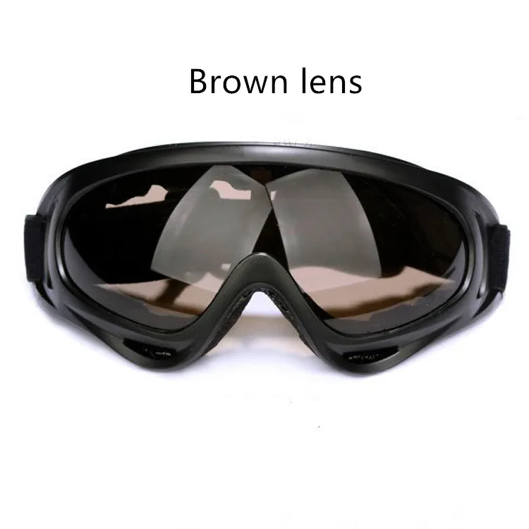 Brown glasses Уличные очки защитные анти-УФ сварочные очки для работы защитные очки спортивные ветрозащитные тактические защита труда защита от пыли - Цвет: Brown glasses