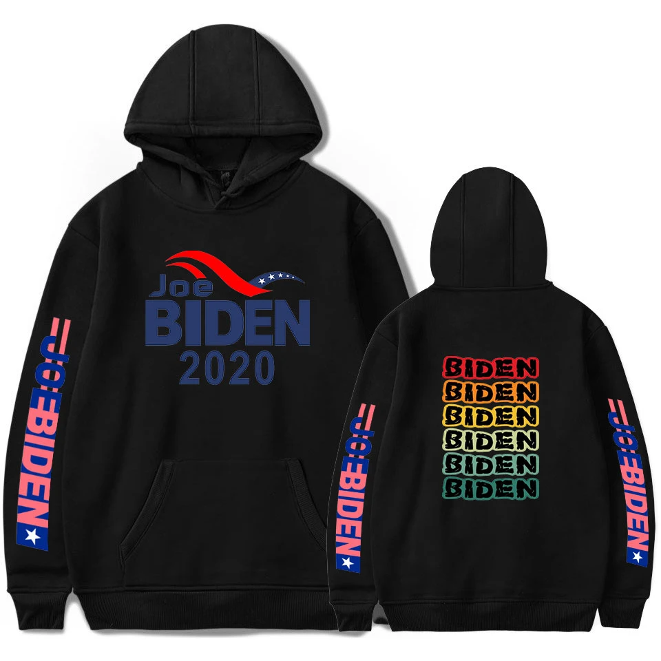 

2020 Joe Biden US Presidential Election Printed Men/Women Casual Spring Harajuku Fashion Tops Hot Sale Hoodies Trendy Hooded Men