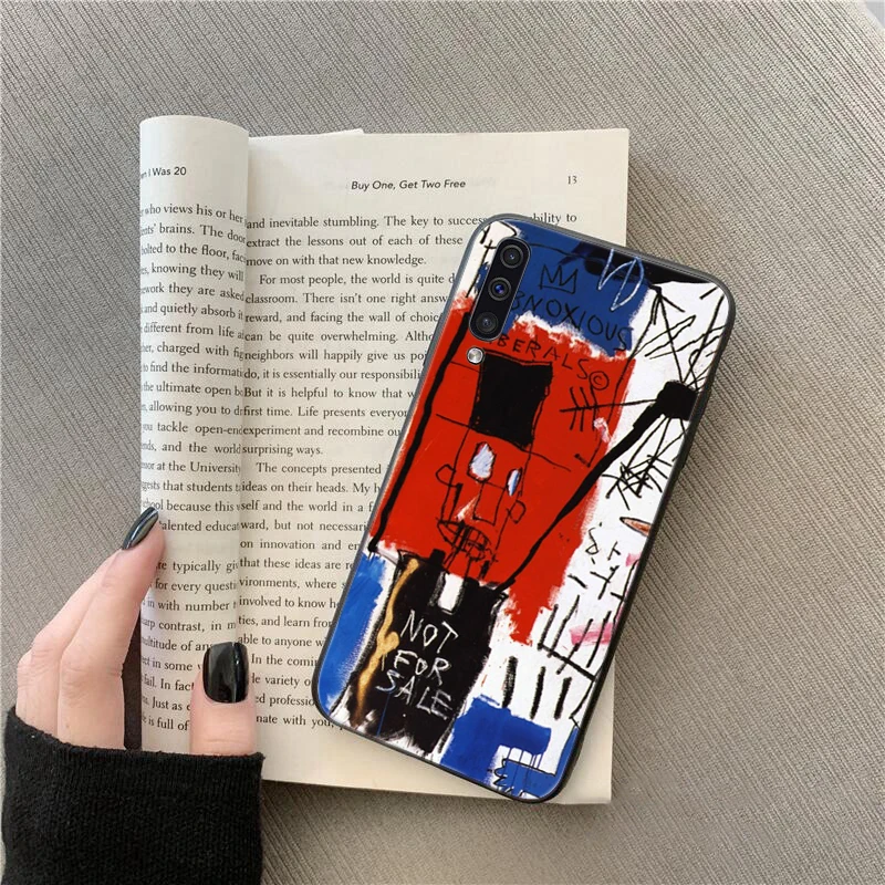

Jean Michel Basquiat Art Graffiti Phone Cases For Samsung A41 A31 A50 A11 A12 A70 A71 M31 A02 A51 A32 A72