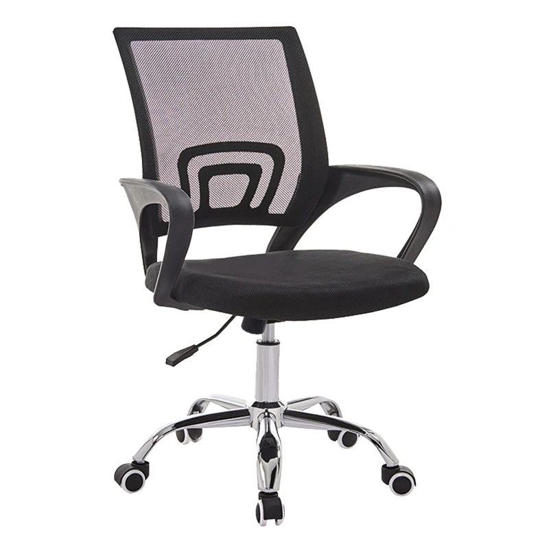 Cadeira de escritório com tecido em malha, cadeira de escritório moderna, estilo nórdico, acessórios para uso doméstico, be50wc