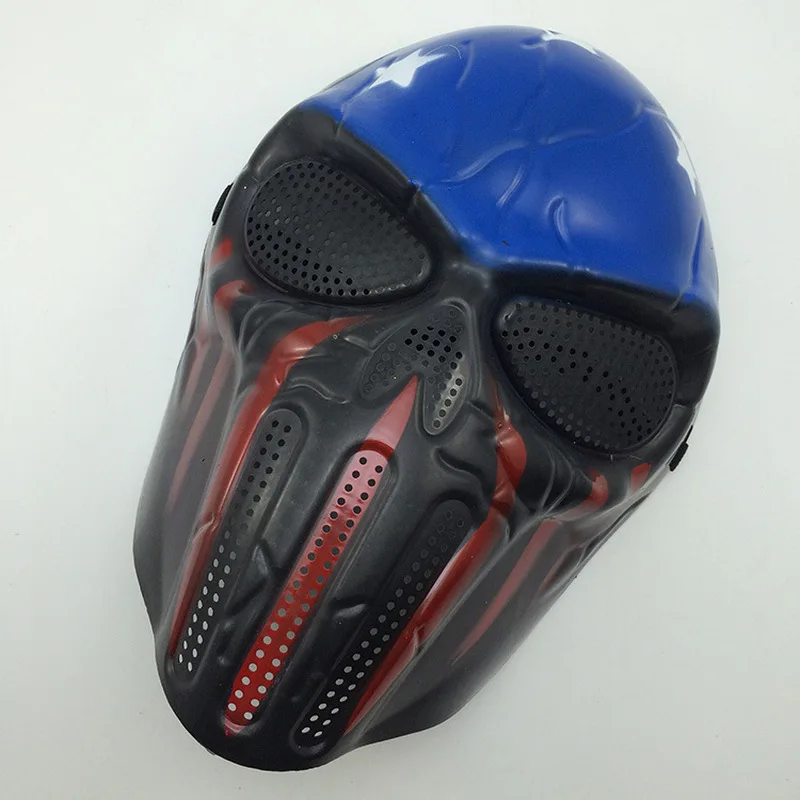 Хэллоуин Капитан Америка главный Череп Хищника полное лицо маски реальность