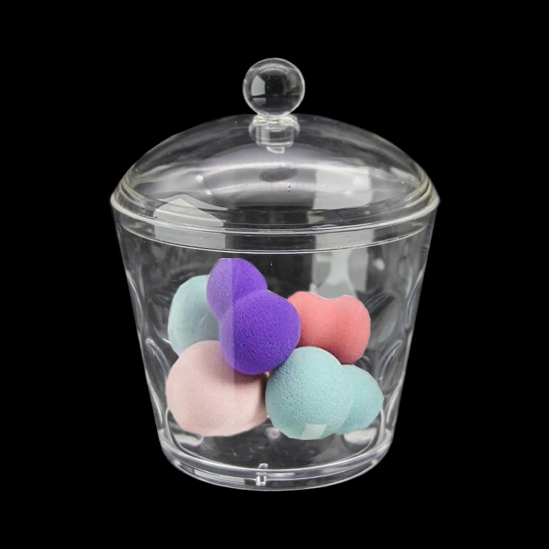 Прозрачная коробка для хранения органайзер кухни держатель макияжа стойка