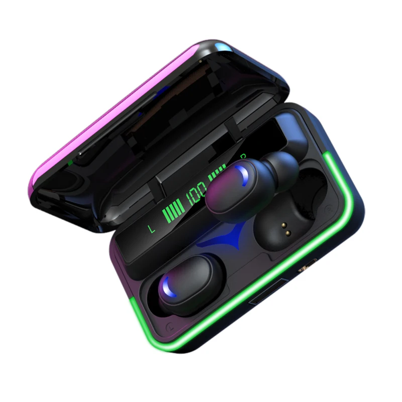 

TWS Wireless Headphone 2000mAh Bluetooth V5.1 HiFi Stereo Earphones Waterproof Earbud With 3 LED Display Sport Wireless Headsets