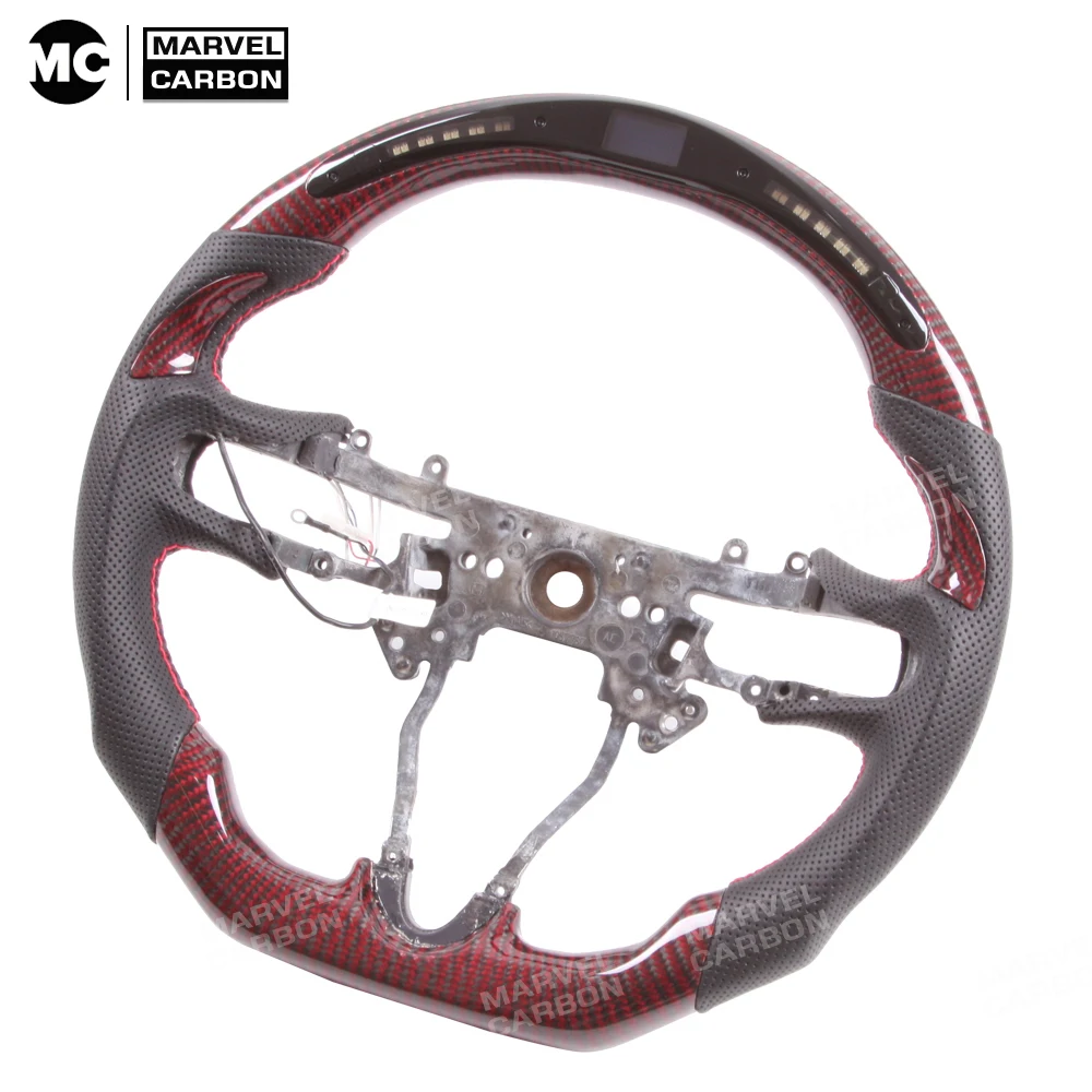 

Real Display Carbon Fiber LED Performance Steering Wheel Display Compatible for Honda