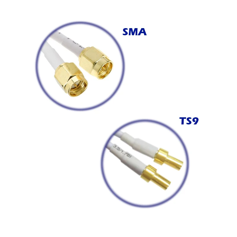 4G LTE антенна с высоким коэффициентом усиления 35dBi SMA TS9 интерфейс MIMO с двойной головкой Расширенный прием для Netgear Nighthawk роутер Huawei модем