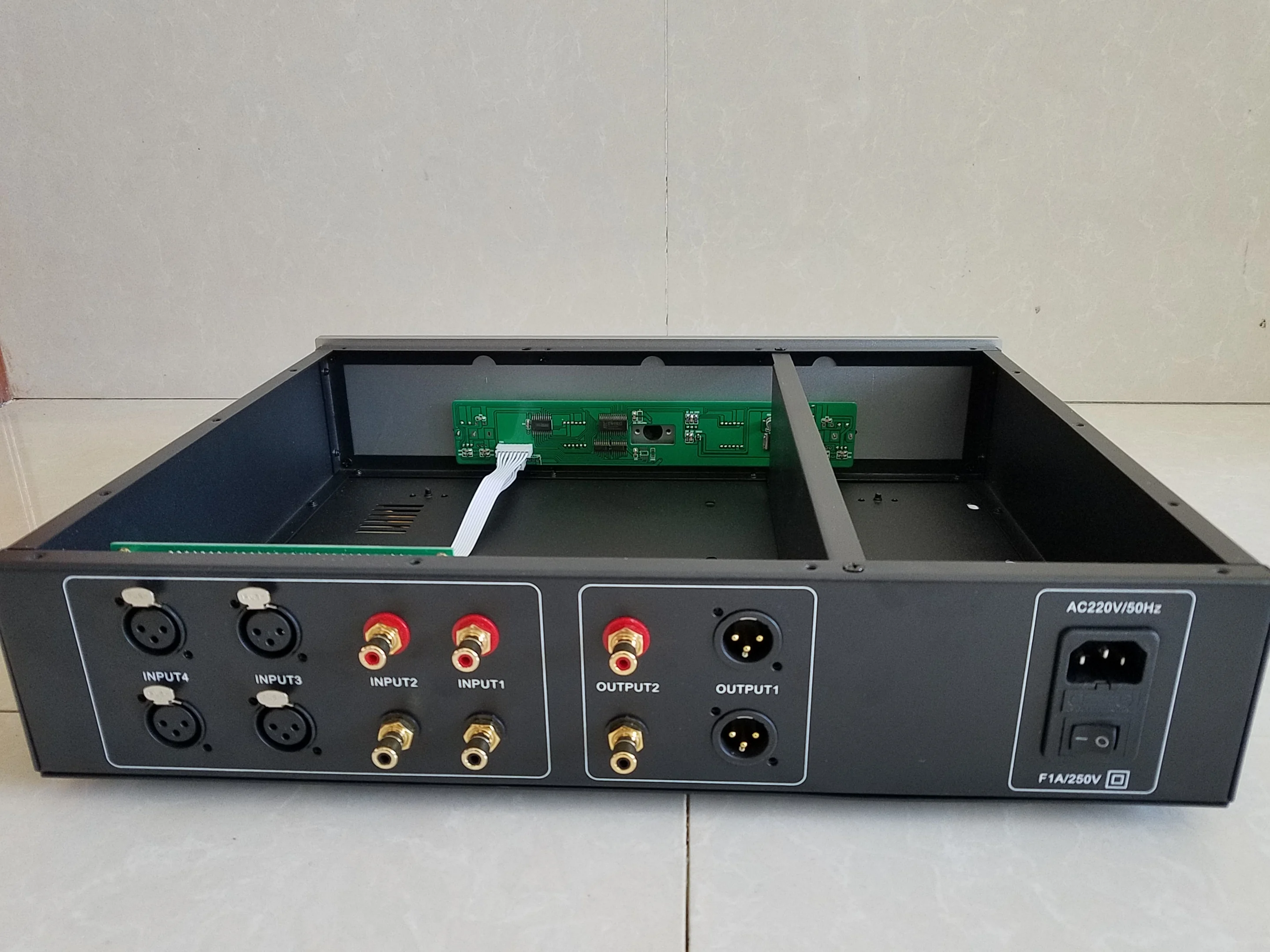 Сбалансированный пульт дистанционного управления громкостью HiFi 128 шагов реле