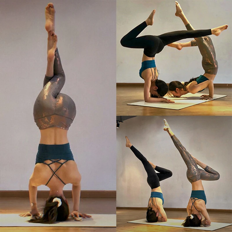 Пикантные Леггинсы со змеиным принтом с высокой талией блестящие облегающие