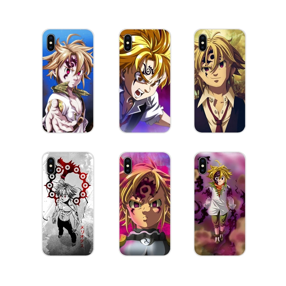 Мелиода из семи смертных грехов чехол для сотового телефона Samsung Galaxy S3 S4 S5 Mini S6 S7