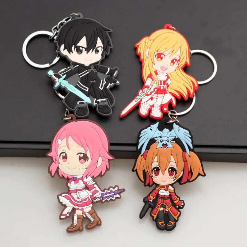 1 шт. Творческий Аниме обувь для вечеринки в Стиле косплей Sword Art брелок