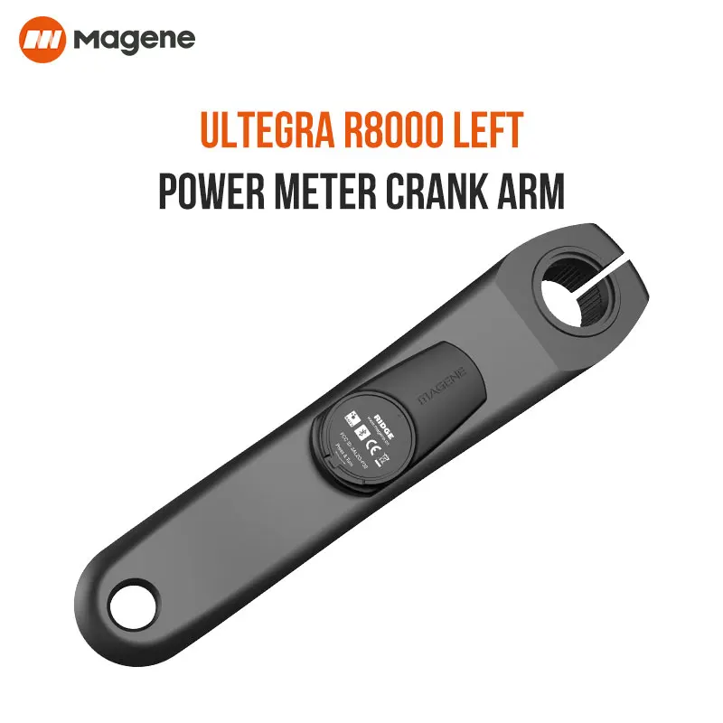 Magene P32 Left Power Meter Crank Arm ULTEGRA R8000 Single Drive-Side165/170/172.5mm SHIMANO Road Bicycle power meter Bike Parts | Спорт и