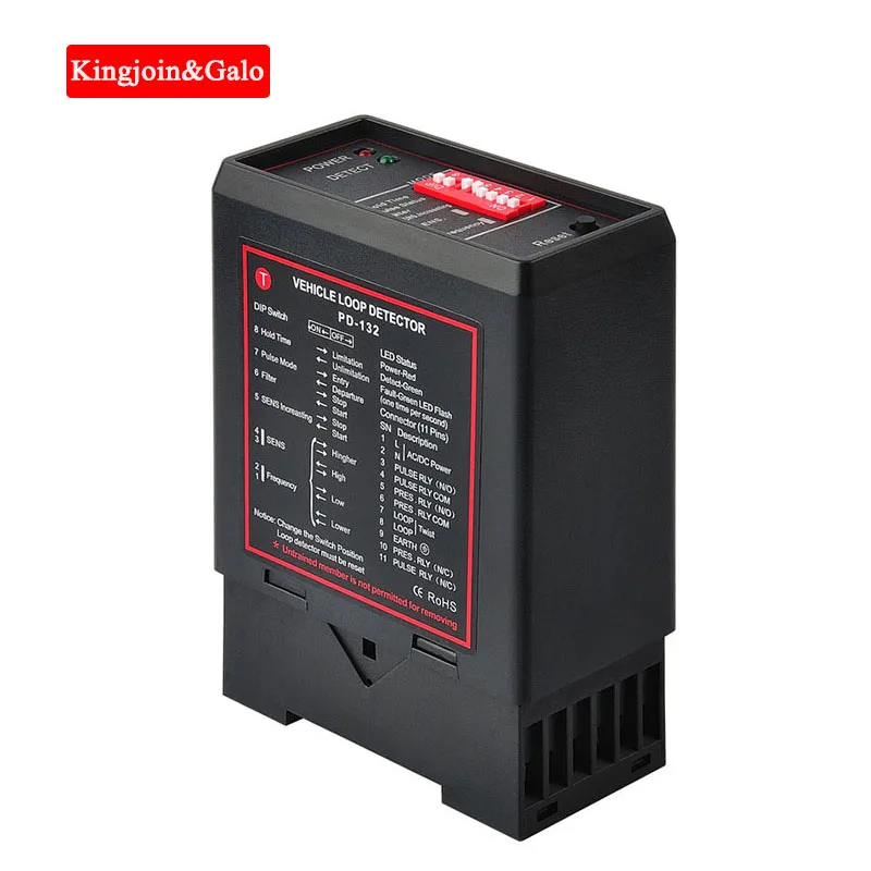 KJ& Galo 5 шт. в лоте AC220V датчики заземления транспортный Индуктивный детектор петли транспортного средства контроль сигнала автомобиля детектор петли