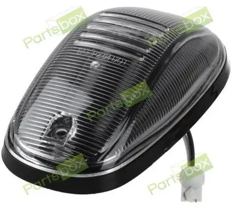 

Transparent Cover Amber 9 LEDs Cab Roof Marker Top Clearance Assembly Lights for Truck SUV