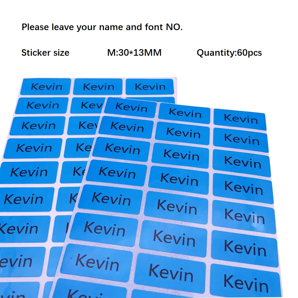 60 шт персонализированные наклейки светло голубые для скрапбукинга аксессуары
