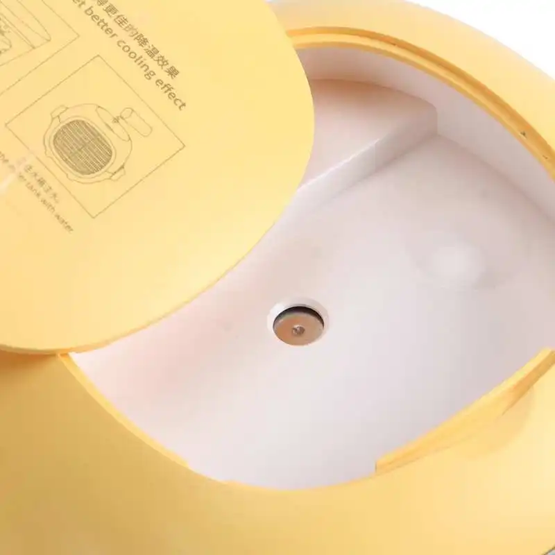 

Portable Mini USB Air Conditioner Desktop Air Cooler Fan For Summer Tilting Without Leakage
