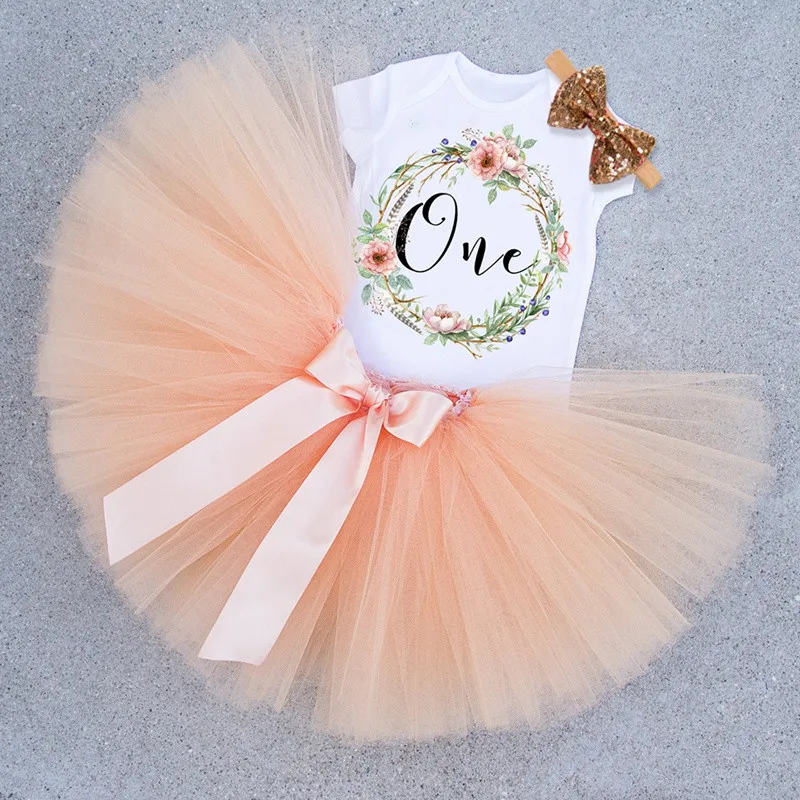 

Baby Girl Princess Dress For Kids Toddler Girl Birthday Party Dress 1 Year Dress For Baby Baptism Costume Infant Outfits Vestido