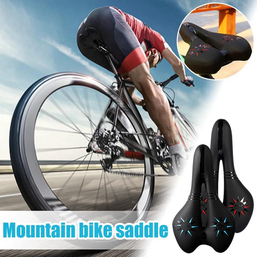 

Bicycle Saddle Cover Soft Comfort Bike Saddle Seat Thickened Mountain Bicycle Seat Pad Cushion Shockproof Bicycle Seat
