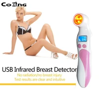 breast cancer awareness infrared red light breast inspection breast cancer exam