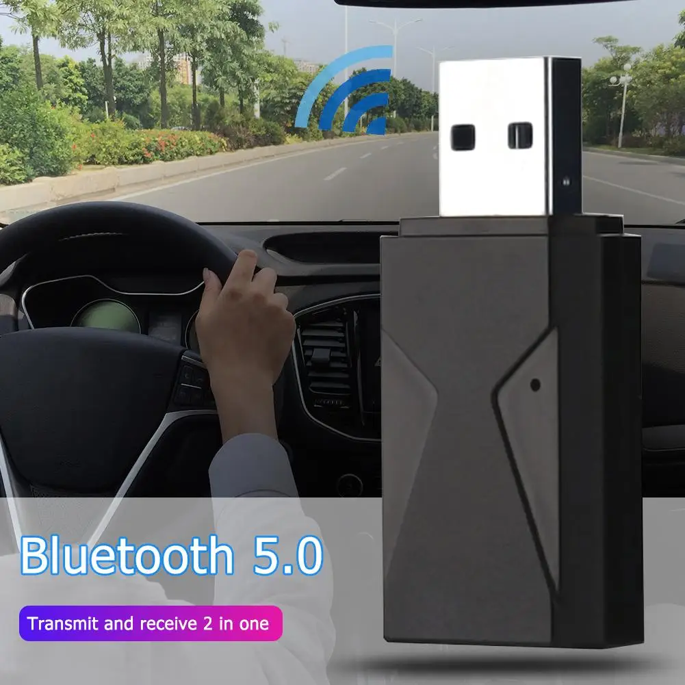 X01 2 in 1 Bluetooth 5.0 Audio Transmitter Receiver 3.5mm for Car TV Headphones Tx Mode Automatic Search Receiving Device | Электроника
