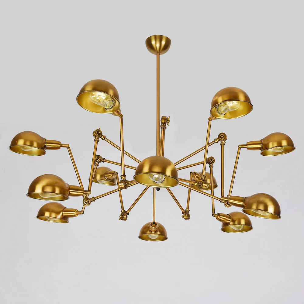 Подвесной светильник в стиле ретро лофт паук светодиодсветодиодный лампа E27