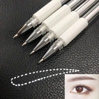 best sale 10pcs eyebrow marker pen tattoo accessories microblading tattoo surgical skin marker pen enssence of the beauty salon