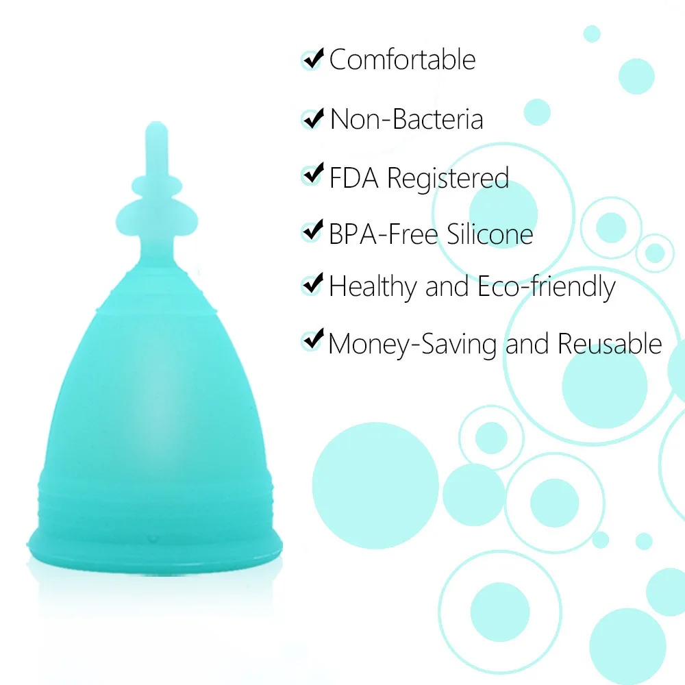 Менструальная чаша для женщин Женская гигиена медицинская силиконовая чашка