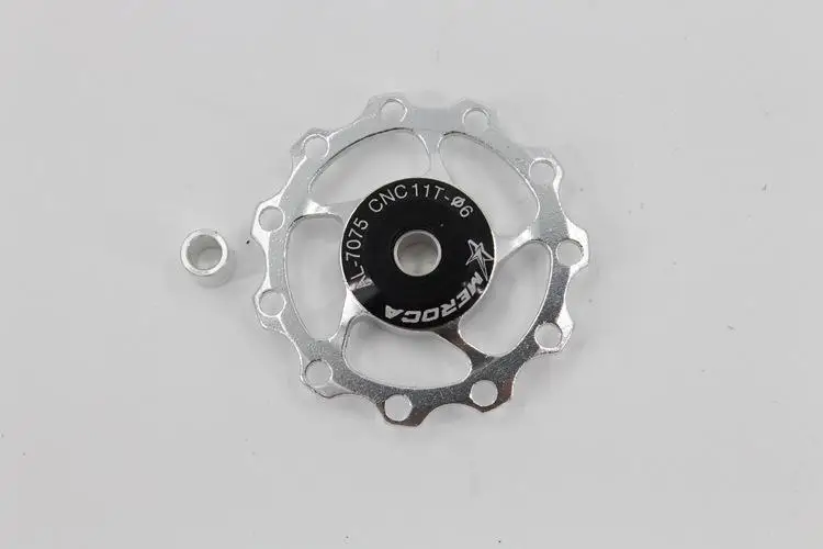11 T/13 T подшипник из сплава на основе алюминия MTB горный велосипед задний переключатель передач велосипедный натяжной шкив колеса дорожный велосипед направляющие роликовые части велосипеда