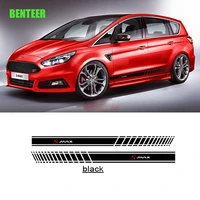 2pcs car body sticker for ford smax s max