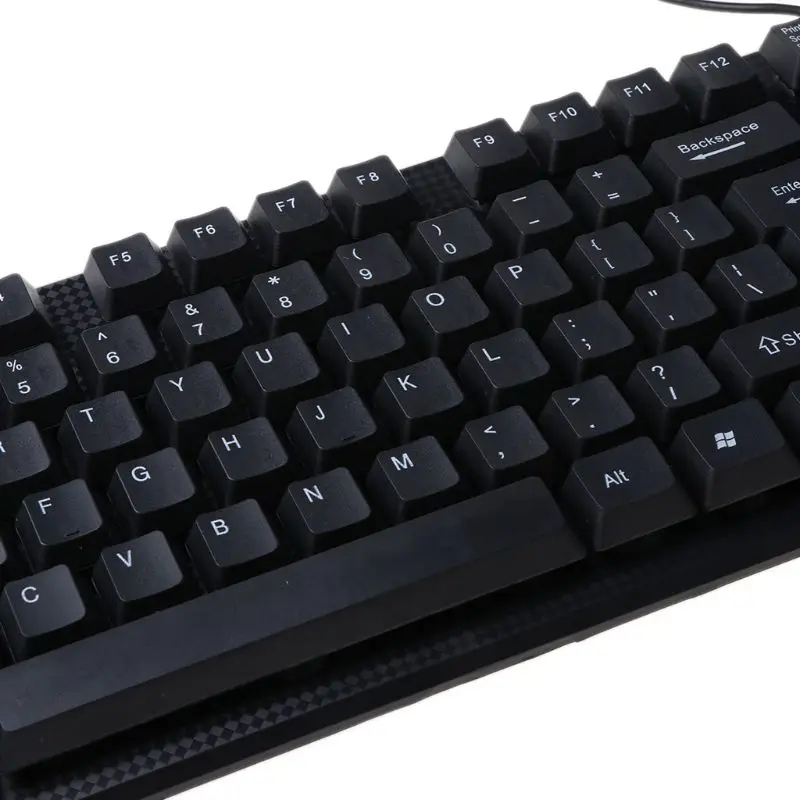 

USB Wired Silent Keyboard Waterproof Office 104 Keys Keyboard for Desktop