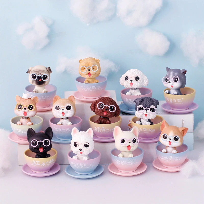 

Blind box toy fortune little pet series Caja Ciega creative kawaii animal doll hand-made birthday gift decoration mystery box