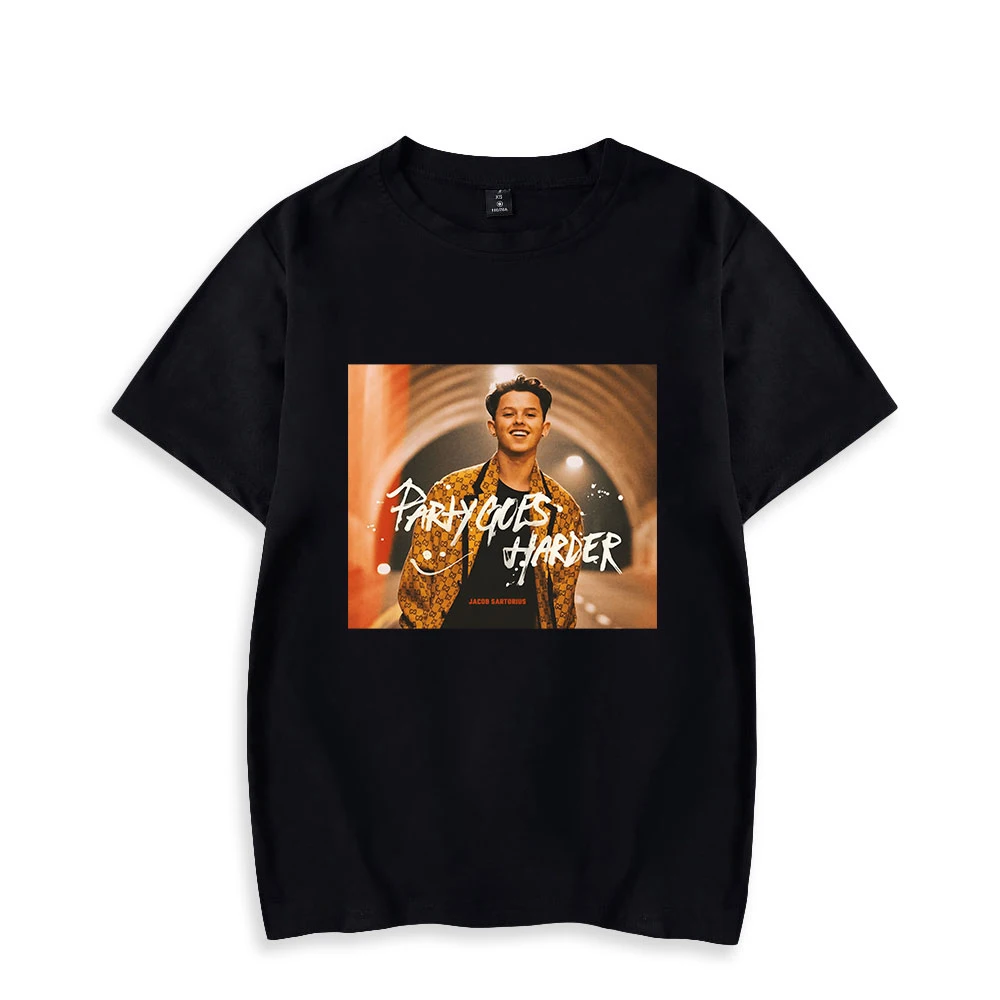 

Детская футболка Jacob Sartorius, футболка для весны и лета, новинка, Мужская/Женская Повседневная футболка для кемпинга, новая одежда