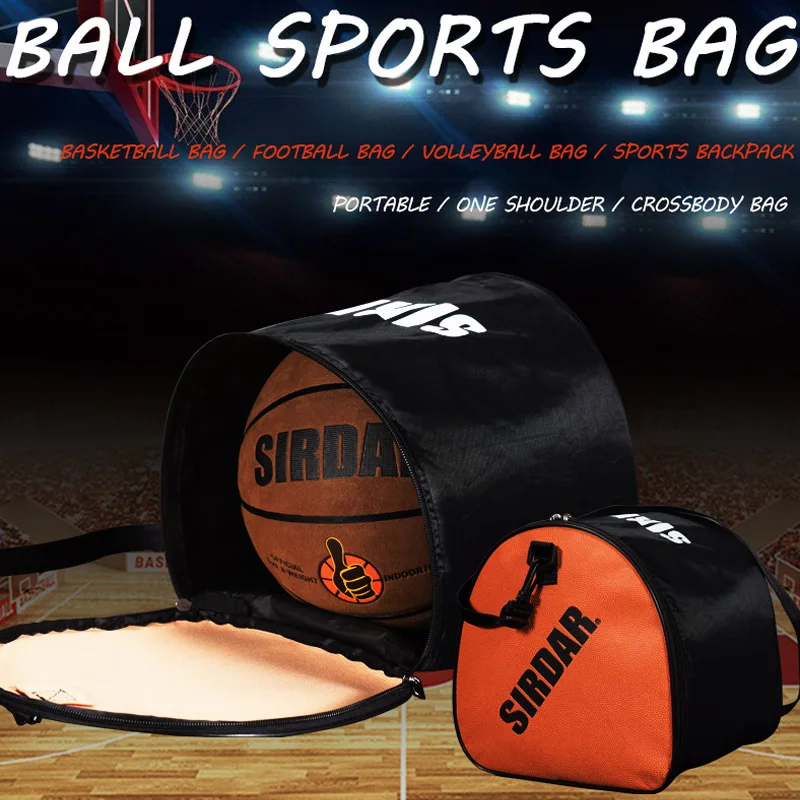 SIRDAR баскетбольная сумка для спорта на открытом воздухе, Наплечные сумки для футбольных мячей, тренировочное оборудование, аксессуары, футб... от AliExpress WW