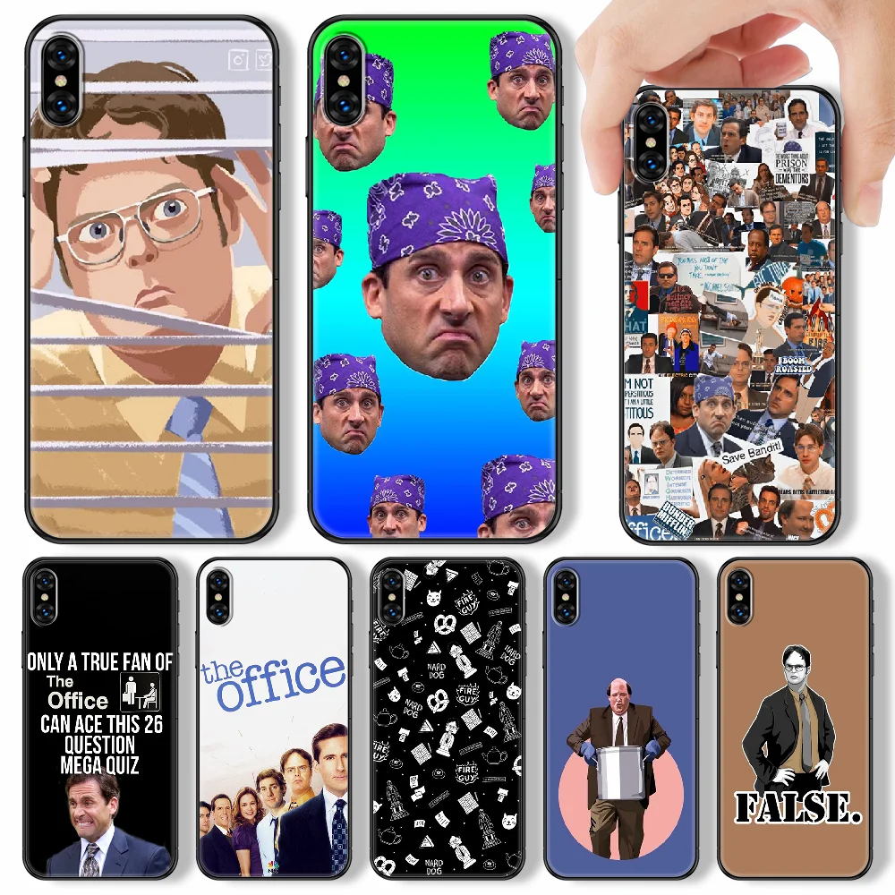 Забавный чехол для телефона с изображением Майкла Скотта в офисе iphone SE 2020 6 6S 7 8 11 12