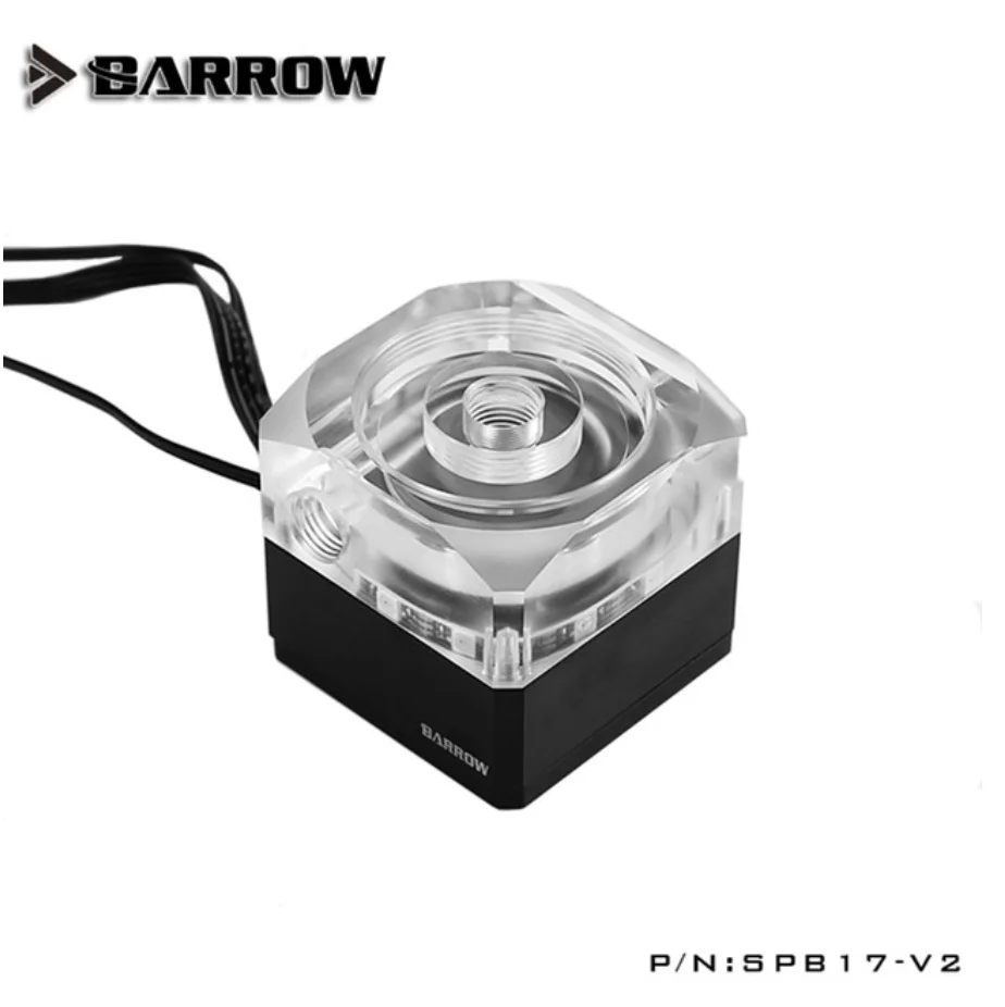 Without Reservoir Курган SPB17-V2, 17 Вт PWM комбинированные насосы, LRC 2,0, Wite резервуары, нужно сочетание с резервуаром для использования - Цвет лезвия: Without Reservoir