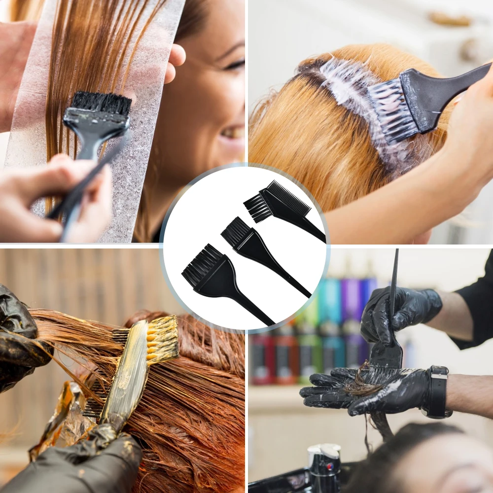 20 шт./компл. краска для волос набор смешивания цветов миска расческа кисти