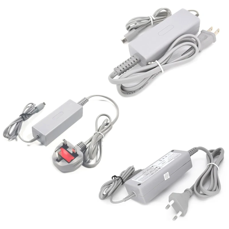 

US EU UK Plug Power Supply AC Adapter Wall Charger For Nintendo Wii U Gamepad Controller