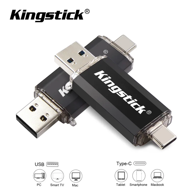 

Hot sale USB Flash Drive Usb 2.0 Pen Drive 128GB Type C Micro Usb Stick 16GB 32GB 64GB Pendrive for Type-C Device