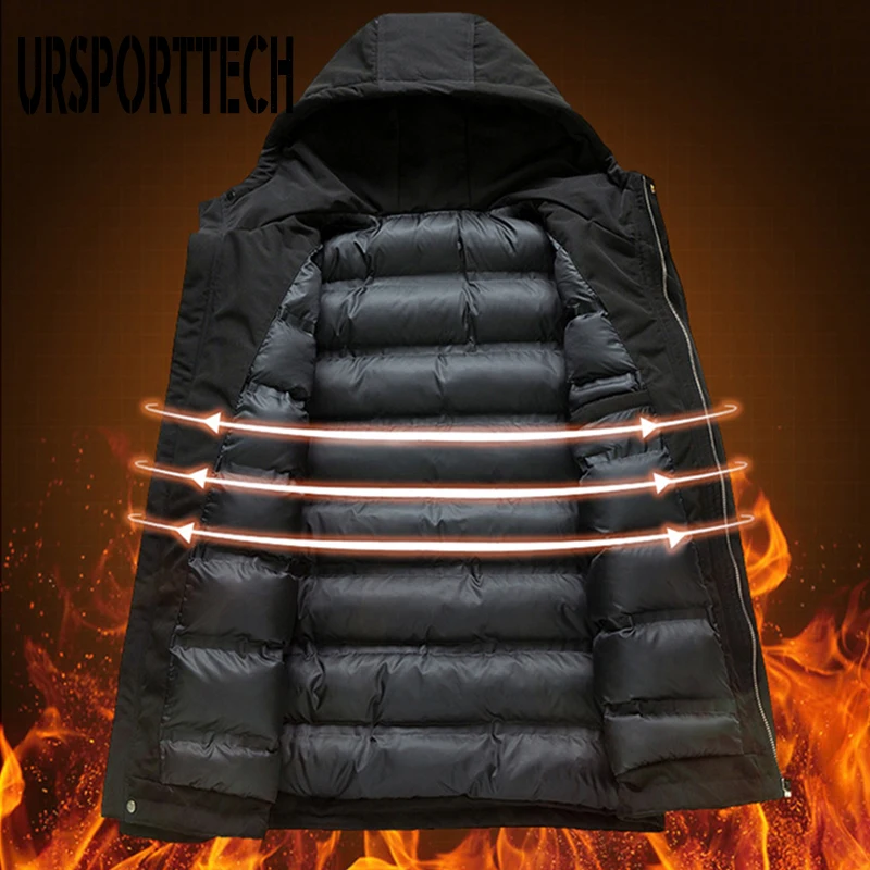 2020 Winter Camouflage Jacket Men Parka 2020 New Cotton Padded Puffer Jackets Men Fashion Top Zipper Up Hooded Outerwear Coats