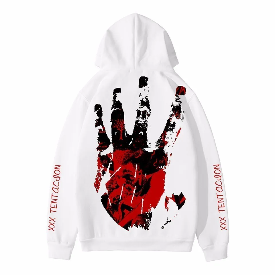 Крутой рапер Xxxtentacion 3D толстовки толстовка R.I.P модная мужская/wo Мужская Уличная