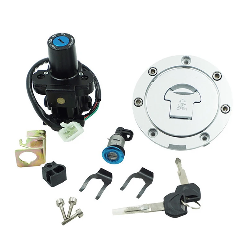 

Motorcycle Ignition Switch Lock Fuel Gas Tank Cap Handle Locks Include Keys for Honda CBR600 CBR 600 RR CBR600RR F5 2005