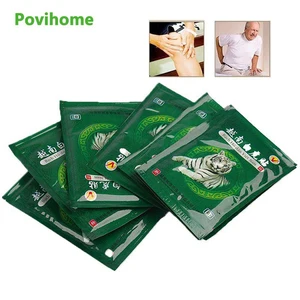 48 шт. оригинальный вьетнамский белый тигровый меридальный пластырь ревматоидный артрит Поясничный спондилез бальзам для тела на плечах C069