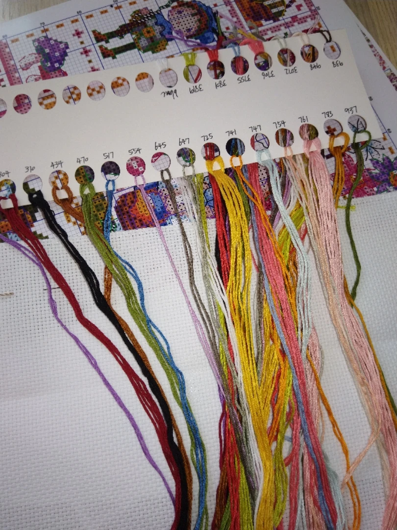 Counted Cross Stitch Kit F Handmade Needlework For Embroidery 14ct Panna | Дом и сад