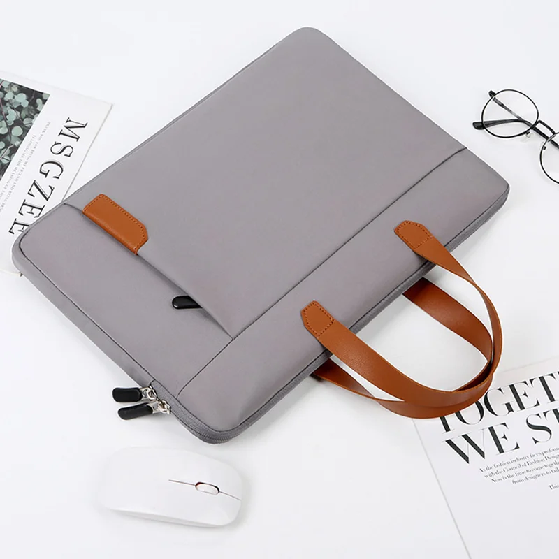 

Laptop Pouch Waterproof Laptop Bag 14 15.6 Inch Notebook Case Sleeve For Laptop Case Portable Briefcase Handbag