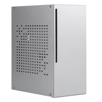 a07d mini itx case horizontal computer chassis htpc host case small 1u power supply usb2 0 itx enclosure desktop case