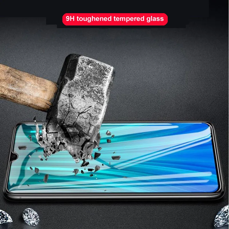 5 шт. для Xiaomi Redmi Note 8 Pro 8T защита экрана закаленное стекло пленка 9H