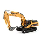 HUINA TOYS NO.1711 150 сплав сломанные буровые тележки автомобиль литой металл Инженерная модель строительной машины горячие игрушки для детей